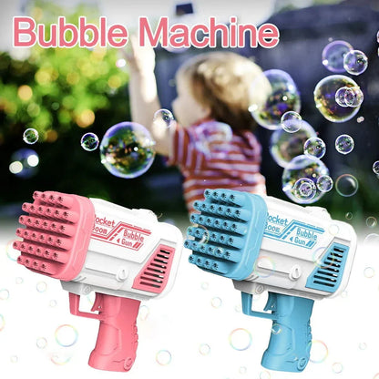 Mini Bazooka Bubble Gun Machine 36 Holes