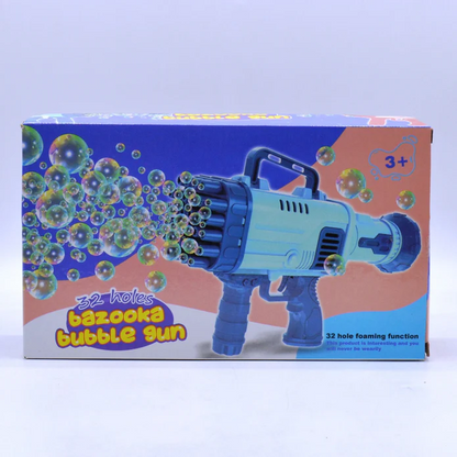 Bazooka 32-hole bubble gun toy for endless bubble fun