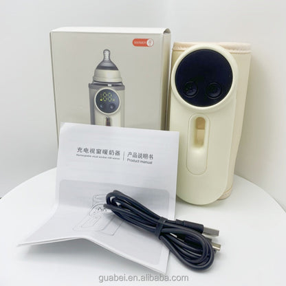 Portable Baby Bottle Warmer Temperature Display Portable Bottle Warmer Pouch Case